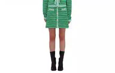 Self-portrait SS22 Skirt Green