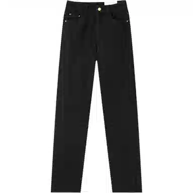 太平鸟 高腰休闲简约牛仔裤 女款