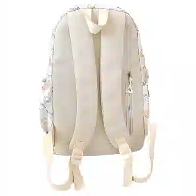 恒源祥 学院风印花小清新少女百搭 尼龙 双肩包 女款 多色