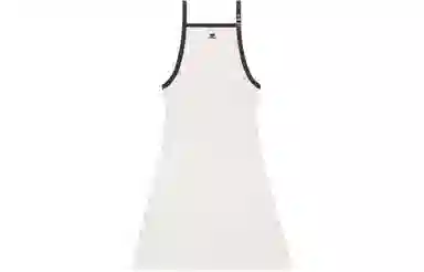 COURREGES Buckle Contrast Dress