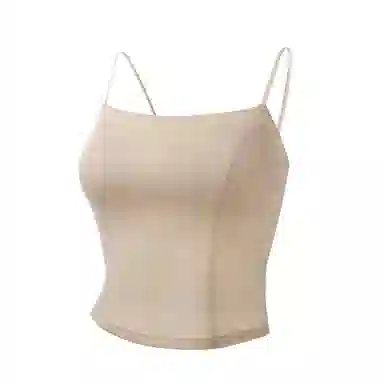 内在密码 细肩带胸垫一体无痕美背简约内搭吊带 女款