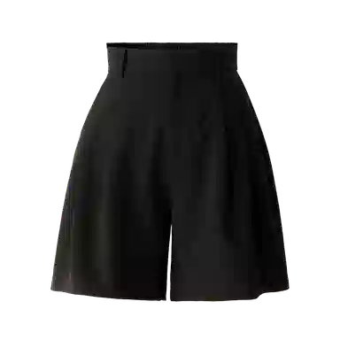 娅丽达 纯色简约通勤时尚休闲短裤 女款