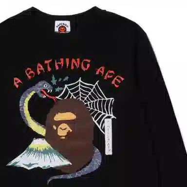 BAPE Kids Long Sleeve Tee