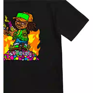 Supreme SS19 Molotov Kid Tee Black