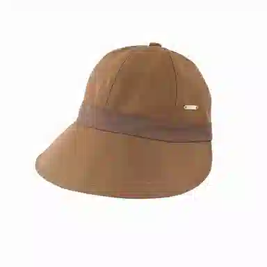 北极绒 潮流拼色遮阳防晒透气可挂口罩可折叠显脸小户外出游必备 聚酯纤维 鸭舌帽 男女同款情侣款