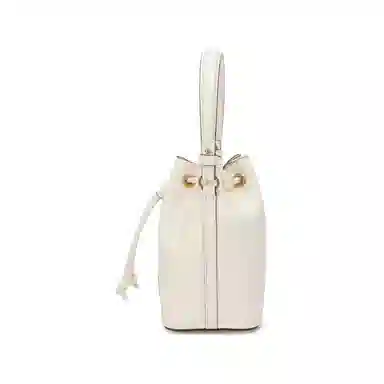 Valentino VLOGO Signature Bucket Bag Ivory