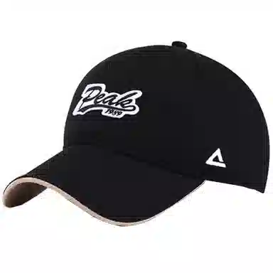 匹克 运动休闲帽时尚百搭舒适透气户外出行可调节大帽檐遮阳 棉 鸭舌帽 男女同款情侣款