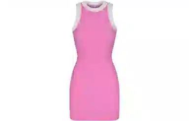 SKIMS Soft Lounge Ringer Tank Mini Dress