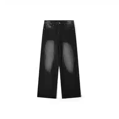 GEOFFREY B. SMALL Wing Contrast Stitch Denim Pants