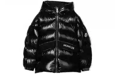 Moncler Kids Down Jacket Black