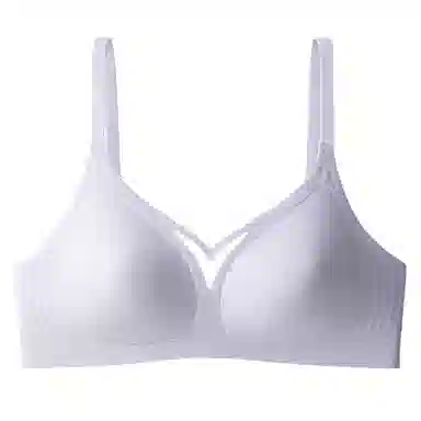 欧迪芬 冰丝聚拢简约纯色美背液态软支撑文胸 女款