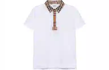 Burberry Kids Polo White