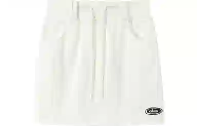 CHUU High Waist Drawstring Skirt