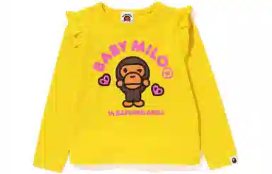 BAPE Kids Logo Long Sleeve T-Shirt