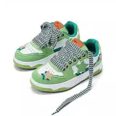 双星八特 帆布拼接舒适透气运动经典百搭 防滑减震耐磨透气 低帮 板鞋 男女同款