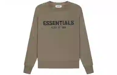 Fear of God Essentials SS21 Pullover Taupe