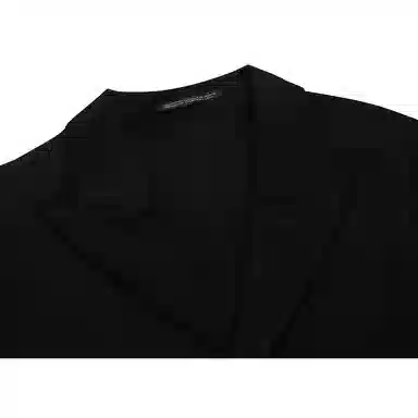 Yohji Yamamoto Irregular Hem Blazer Dress