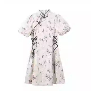 JUFU French Collar Dress