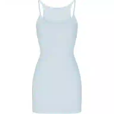 SKIMS Cotton Rib Mini Cami Dress Opal