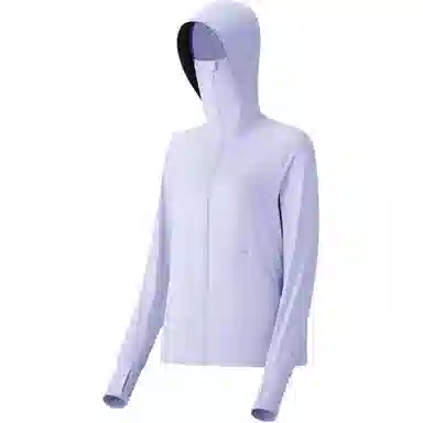 蕉下 宽松插肩连帽纯色防晒服 女款