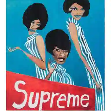 Supreme FW18 Group Tee Heather Grey