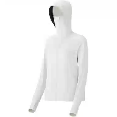 蕉下 宽松插肩连帽纯色防晒服 女款