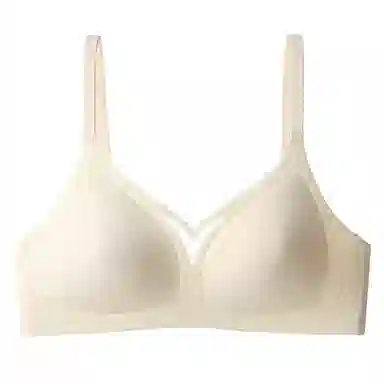 欧迪芬 冰丝聚拢简约纯色美背液态软支撑文胸 女款