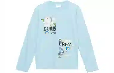 Burberry FW22 Logo Print Long Sleeve T-Shirt