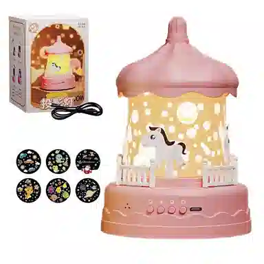 安可托 梦幻卧室顶板投影仪 满天星发光夜灯 星空投影 早教益智玩具