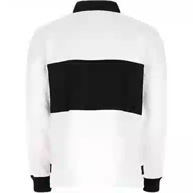 Givenchy Letter Print Polo Shirt White