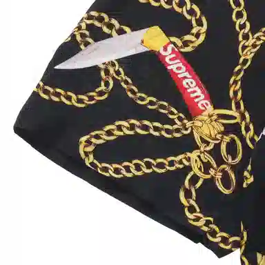 Supreme FW20 Week 9 Chains Rayon SS Shirt