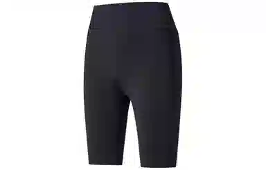 乔丹 纯色修身运动健身骑行健身短裤 女款