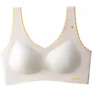 草本初色 无痕聚拢透气乳胶上托高弹提拉隐形美背运动防下垂收副乳文胸 女款