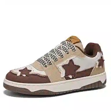 双星八特 帆布拼接舒适透气运动经典百搭 防滑减震耐磨透气 低帮 板鞋 男女同款