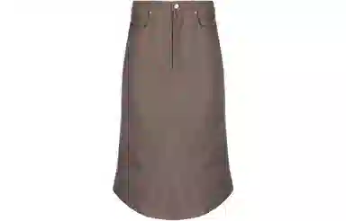 Rick Owens FW22 Brown Skirt