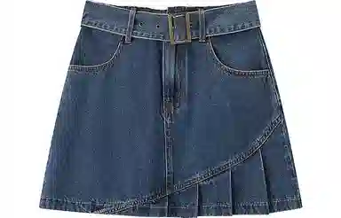 LEDIN Denim Skirt