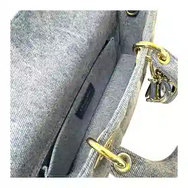 Dior Lady Dior Denim Blue