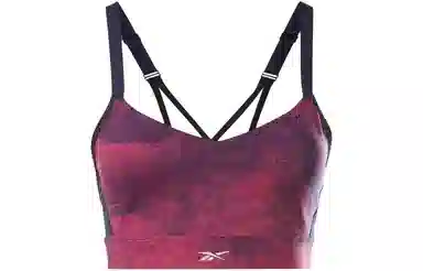 Reebok Lux Strappy Bra- Perf Aop
