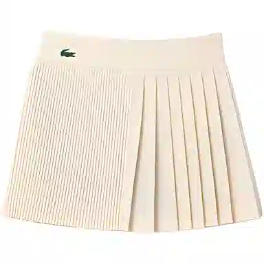 Lacoste Pleated Skirt White
