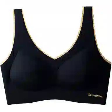 草本初色 无痕聚拢透气乳胶上托高弹提拉隐形美背运动防下垂收副乳文胸 女款