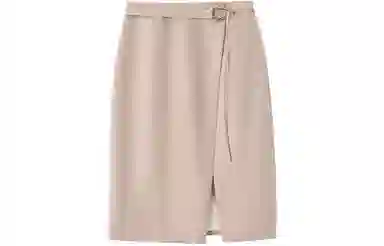 恒源祥 纯色休闲长裙