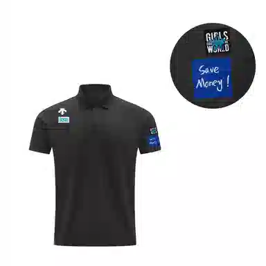 DESCENTE TRAINING logoPolo