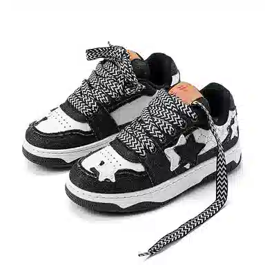 双星八特 帆布拼接舒适透气运动经典百搭 防滑减震耐磨透气 低帮 板鞋 男女同款