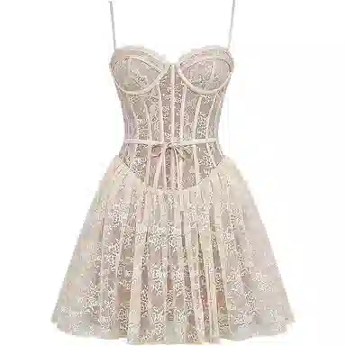 HOUSE OF CB Louisa Cream