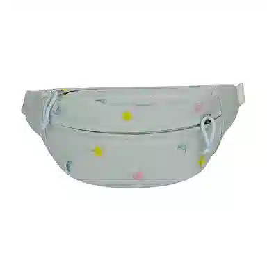 行途 可爱卡通休闲运动斜挎包轻便旅行胸前防水 帆布 帆布包腰包 女款 多色