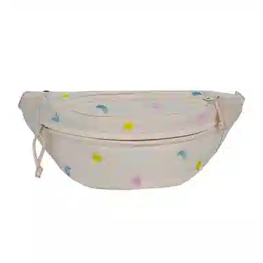 行途 可爱卡通休闲运动斜挎包轻便旅行胸前防水 帆布 帆布包腰包 女款 多色