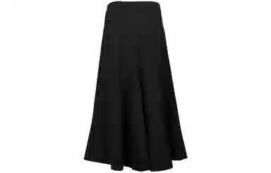 Y-3 Black Midi Skirt