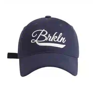 艾佳微 时尚美式复古潮牌字母刺绣宽檐大头围显白显脸小休闲百搭防晒遮脸 棉 鸭舌帽 男女同款情侣款