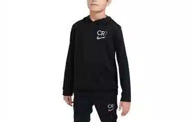 Nike CR7 Hoodie Black Kids