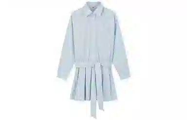 BONELESS Dress Blue Stripes